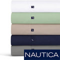 Nautica 100-percent Cotton 300 Thread Count Sheet Set and Pillowcase Separates