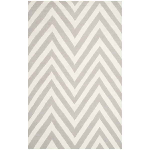 Safavieh Handwoven Moroccan Reversible Dhurrie Chevron Reversible