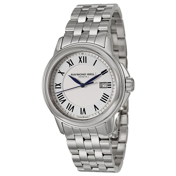 Raymond Weil Men's 'Tradition' Stainless Steel Swiss Quartz Watch