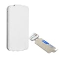 BasAcc Premium White MyJacket Wallet/ Card Slot For Apple iPhone 5