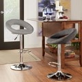 Clover Adjustable Swivel Barstools (Set of 2)