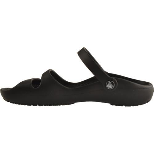 Women's Crocs Cleo II BlackBlack - Overstockâ„¢ Shopping - Great ...