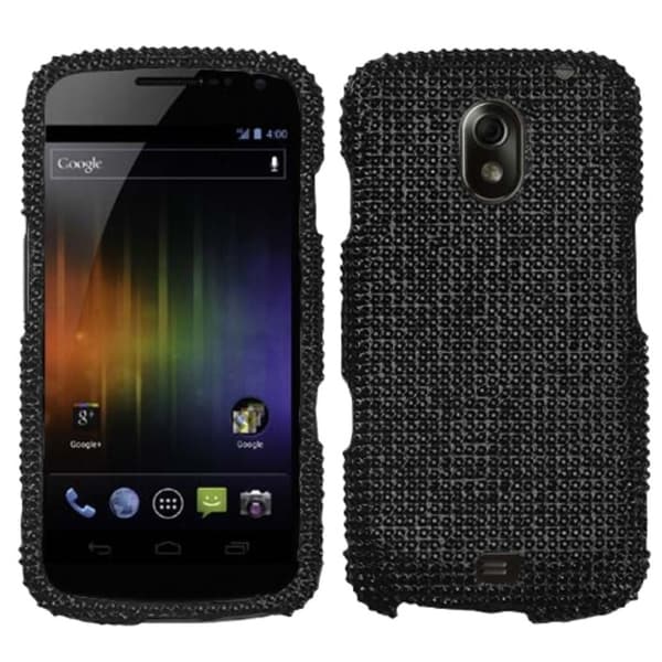 BasAcc Black Diamante Protector Case for Samsung I515 Galaxy Nexus