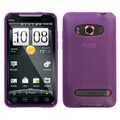BasAcc Semi-transparent Purple Candy Skin Case for HTC EVO 4G