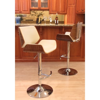 See Reviews Santi Bent Wood Adjustable Barstool
