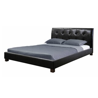 Low Price Baxton Studio Hauten Black Modern Bed