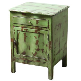 Maryanne Wooden Nightstand (India)