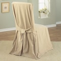 Classic Slipcovers Cotton Velvet Dining Chair Slipcover (Set of 2)