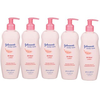Johnson's Body Care 24 Hour 14-ounce Body Lotion (Pack of 5)