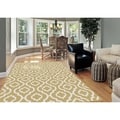 Alise Metropolis Yellow Area Rug (7'10 x 10'3)