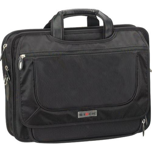 G-Tech Black Amped Laptop Briefcase