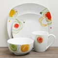 TTU Gallery 'Arcadia' 16-piece Square Dinnerware Set
