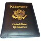 Kozmic Leather Golden Embossed Passport Cover