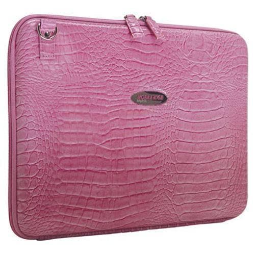 Women's Mobile Edge Faux Croc TechStyle Portfolio- 14.1inPC/15inMac Pink