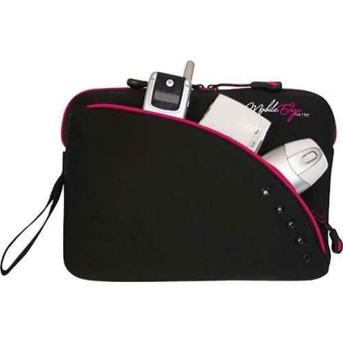 Men's Mobile Edge iPad 2/ 8.9in Sleeve Black/Pink