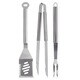 Mr. Bar-B-Q 3-piece Stainless Steel Tool Set