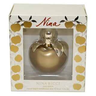Nina Ricci 'Nina' Women's 1.7-ounce Eau de Toilette Spray Gold Edition