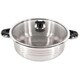 Better Chef 18/10 Stainless Steel Casserole Stew Low Pot with Glass Lid