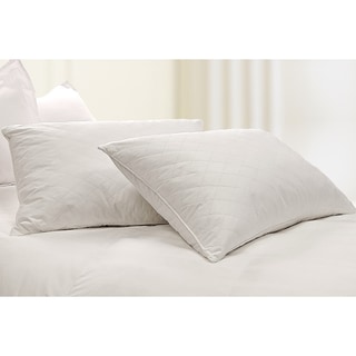 For sale Quilted 233 Thread Count Jumbo-size Natural Feather Pillows (Set of 2)