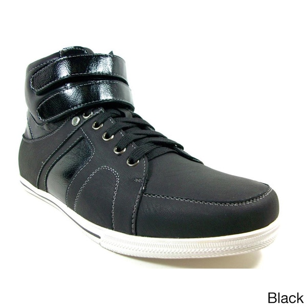 Delli Aldo Men's High Top Sneakers - Overstock Shopping - Great Deals ...