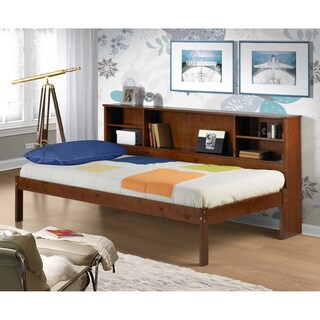 Cherokee Light Espresso Twin-size Bookcase Bed