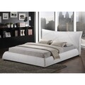 Baxton Studio Corie White Modern Platform Bed
