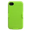 BasAcc Apple Green Hybrid Holster for Apple iPhone 4S/