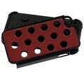 BasAcc Red/ Black Dots TotalDefense Case for Apple iPhone 4S/ 4