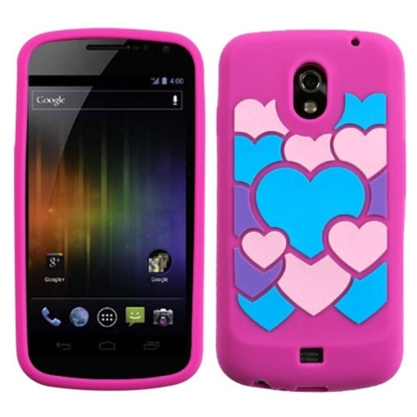 BasAcc Colorful/ Pink Pastel Skin Case for Samsung I515 Galaxy Nexus