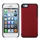 INSTEN Red/ Black MyDual Protector Phone Case for Apple iPhone 5/ 5S/ SE