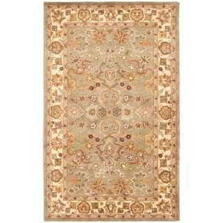 See Reviews Safavieh Hand-made Heritage Beige Wool Rug (11' x 15')