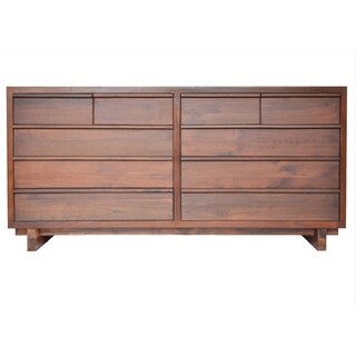 Klasik 10-Drawer Reclaimed Teak Split Dresser (Indonesia)