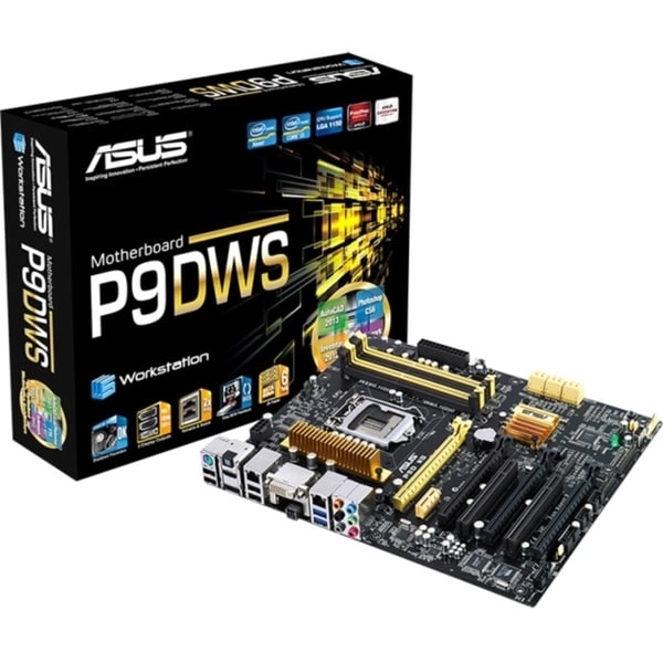 Asus P9D WS Workstation Motherboard - Intel C226 Chipset - Socket H3 