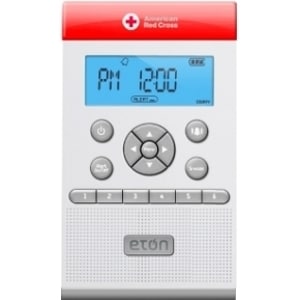American Red Cross ZoneGuard Clock Radio - Mono