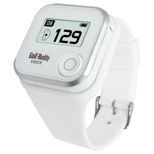 Golf Buddy White Wristband for Voice Golf GPS