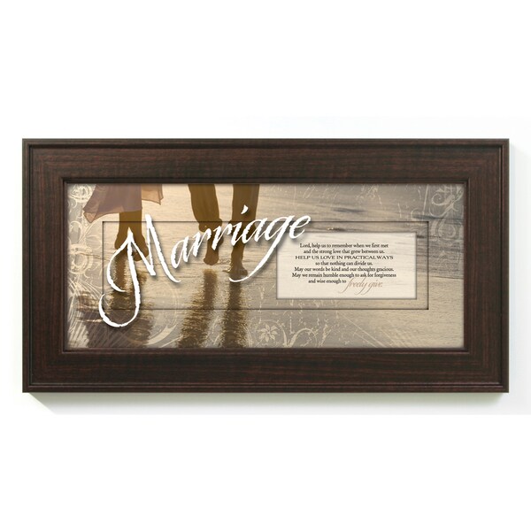 James Lawrence Marriage   Lord Help Us Framed Wall Art
