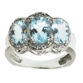 Michael Valitutti 14k White Gold Aquamarine and Diamond Ring Today: ... Michael Valitutti 14k White Gold Aquamarine and Diamond Ring Today: ...
