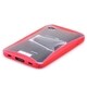 INSTEN Clear/ Pink Gummy Tablet Case Cover/ Stand for Samsung P1000 Galaxy Tab