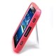 INSTEN Clear/ Pink Gummy Tablet Case Cover/ Stand for Samsung P1000 Galaxy Tab