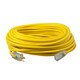 50' SJTW YLJKT Lighted End Extension Cord 