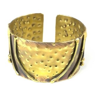 Handcrafted Arches Brass Cuff (South Africa)
