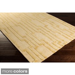 Online Specials  Hand-Tufted Candice Olson Modern Geometric Wool Area Rug (8' x 11')