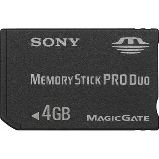 Sony 4GB Memory Stick Pro Duo Mark 2 High Speed Memory Card