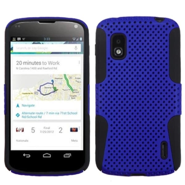 BasAcc Dark Blue/ Black Astronoot Case for LG E960 Nexus 4