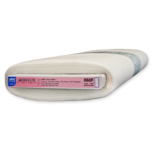Pellon 860F Ultra-Weft Fusible Weft Insertion Interfacing White (20-inch x 10yd)