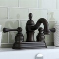 Victorian Spout Oil Rubbed Bronze Bathroom Faucet