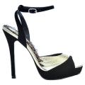 Women's Bettie Page Gilda Black/Gold