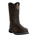 Men's McRae Industrial 11in Safety Toe Wellington MR85344 Dark Brown