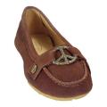 Women's Peace Mocs Grace Chocolate