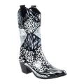 Women's RainBOPS Cowgirl Style Rain Boot Urban Safari